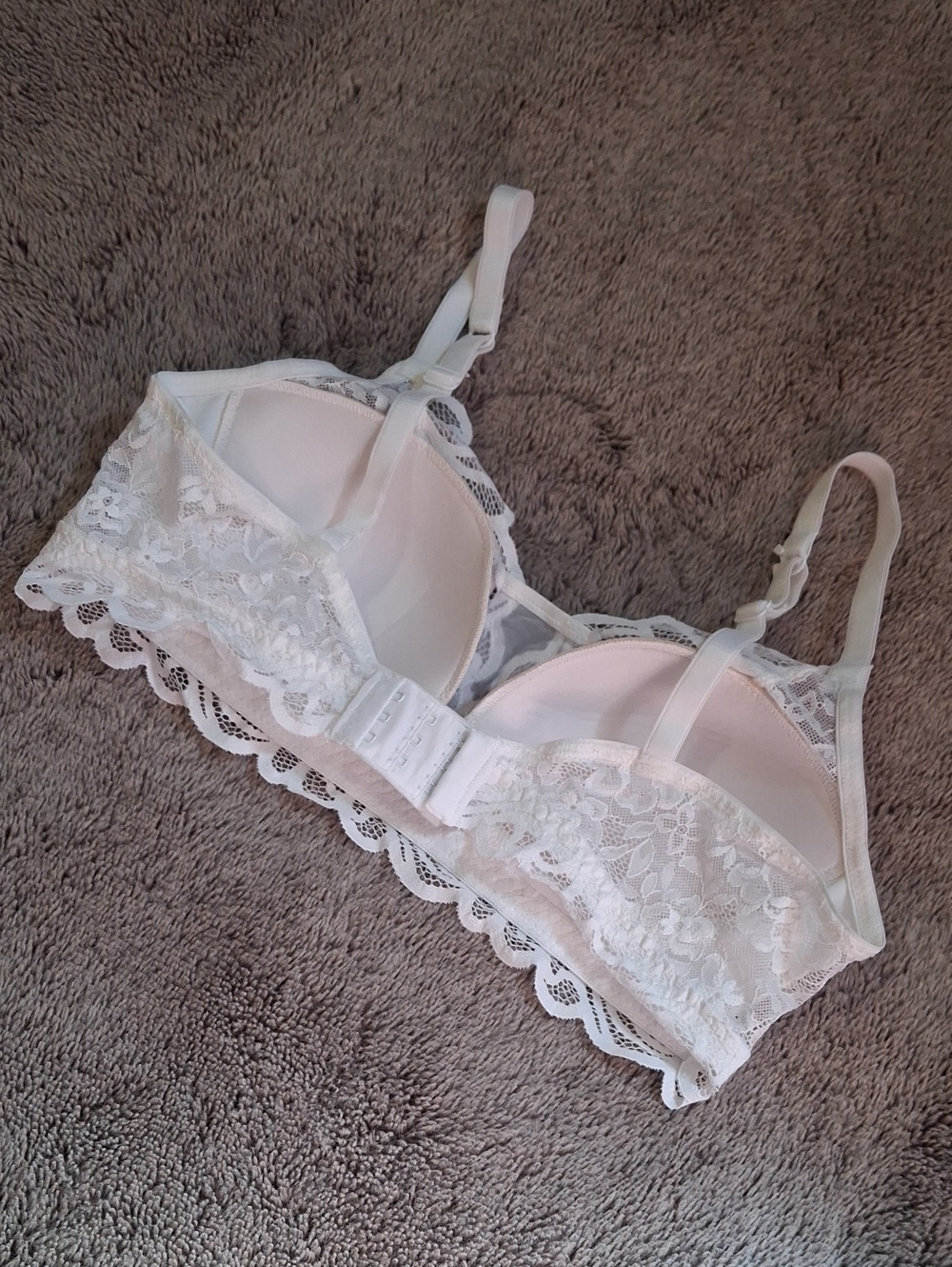 Bali White Lace Bralette - Picture 6 of 8